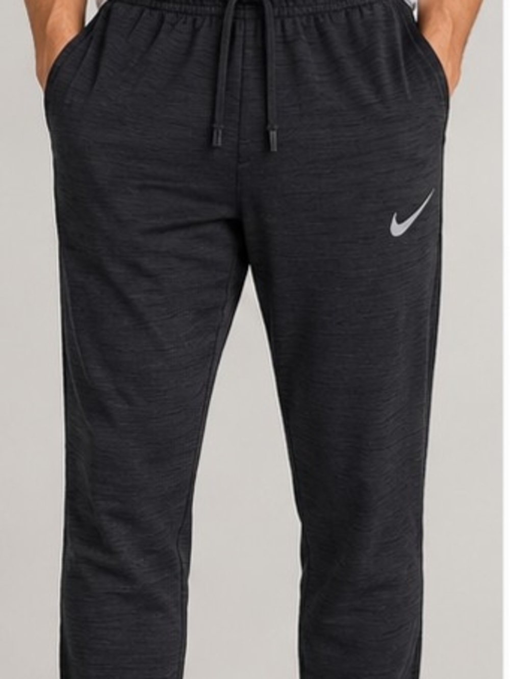 Nike Yoga Dri-FIT Joggers Mens L Black CZ2208-010 Tapered Stretch Pants
